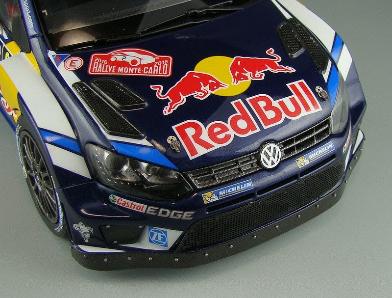 BELKIT 1/24 Model kit VW Polo R WRC 2016 Monte Carlo Rally Winner