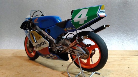 Rare kit Tamiya1/12 Motorcycle Series No.59 Repsol Honda NSR250 from Japan 8544 画像4