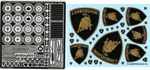 Acu Stion 1/24 Lamborghini Countach LP400S Mechanical Parts & Decal Set / 8831 画像1