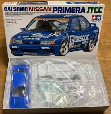 Rare kit Tamiya 1/24 Calsonic Nissan Primera JGTC and Decal set from JP 12150 画像3