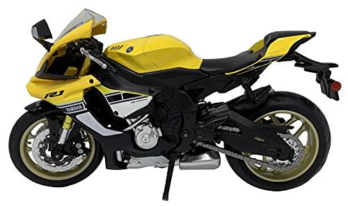 Doyusha Diecast Motorcycle 1/12 YAMAHA YZF-R1 Yellow from Japan 8964 画像1