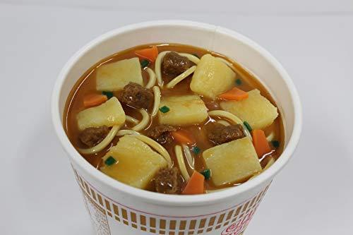 Food sample Ramen that fits in an empty cup ramen container curry ver. / JP 8174 画像1