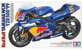 SP sale Rare kit Tamiya 1/12 Model kit Red Bull Yamaha WCM YZR500 '99 JP a037 画像1