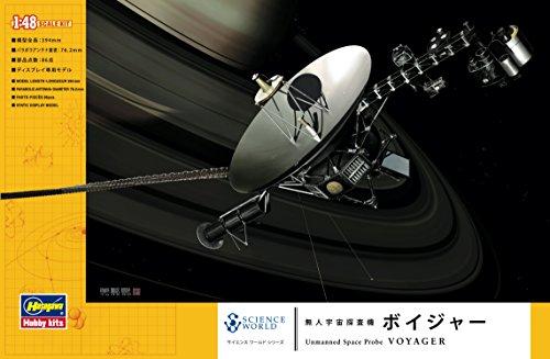 Hasegawa 1/48 NASA Unmanned Space Explorer Voyager Plastic Mode from JAPAN 2292 画像5
