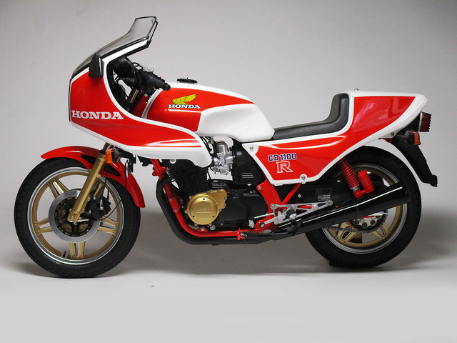 Rare Big size Tamiya 1/6 Real model kit Honda CB1100R from Japan 3342 画像4