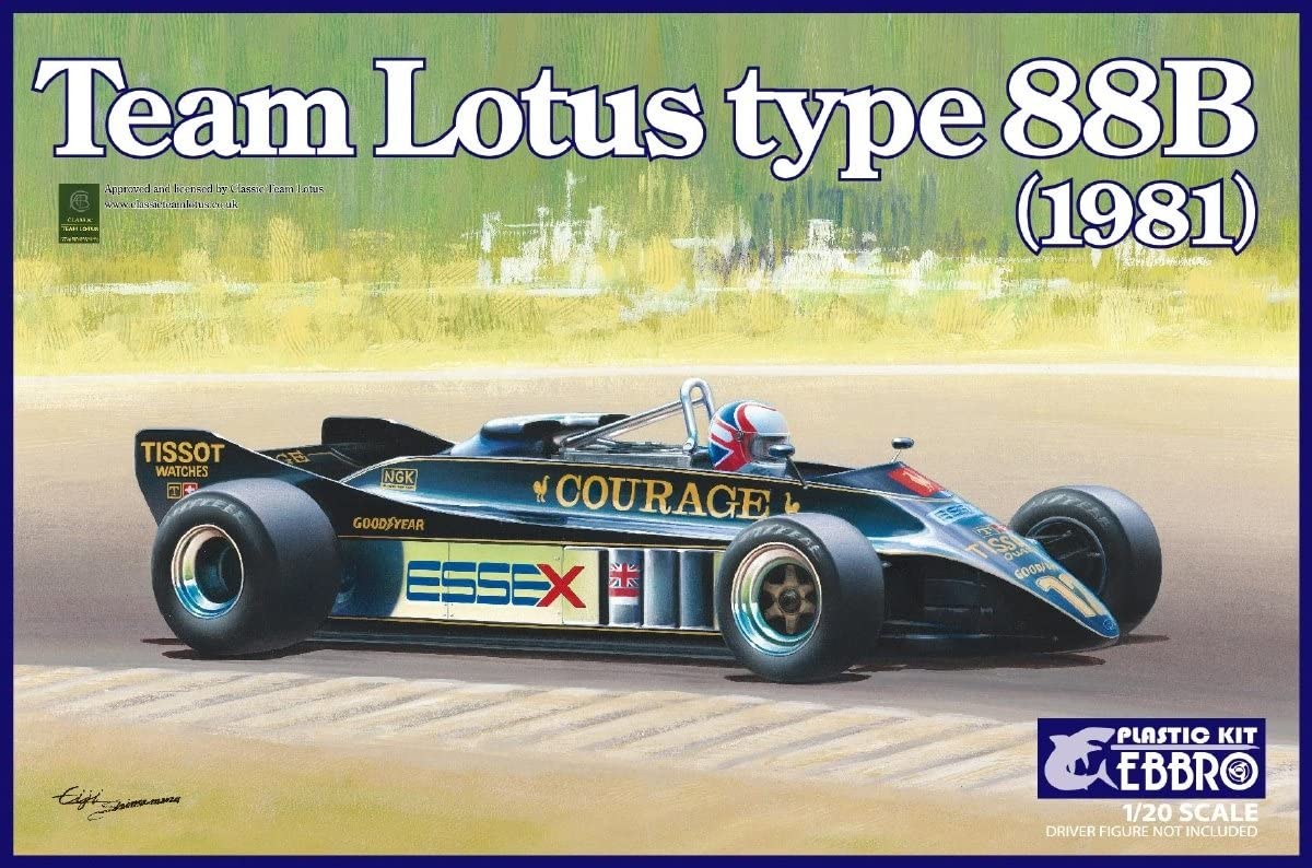 EBBRO 1/20 Team Lotus Type 88B 1981 from Japan 4109 画像5