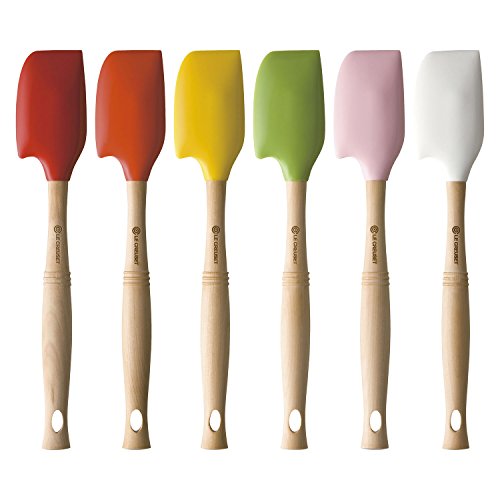 Le Creuset Silicon Tool Gourmet Spatula VS (M) white w/tracking from Jp 1683 画像4