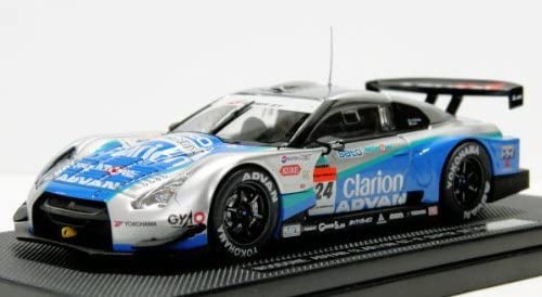 EBBRO 1/43 Wood One Advan Clarion GT-R GT500 2008 # 24 Finished product JP 9514  画像2