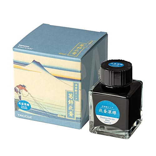 Japanese Fountain Pen Ink Ukiyo E Katsushika Hokusai Fukahanada 0005 Ebay