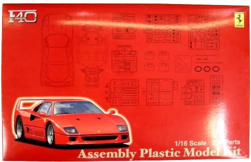 Rare kit Big size Fujimi 1/16  Ferrari F40 from Japan 3700 画像4