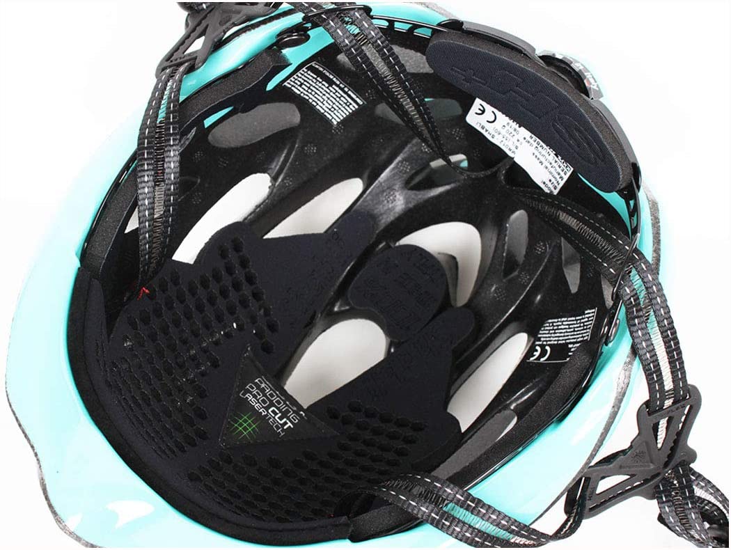 [ Genuine ] Bianchi Helmet SHABLI Black / Celeste One Size 21.5-23.5 inc / 8456　 画像3