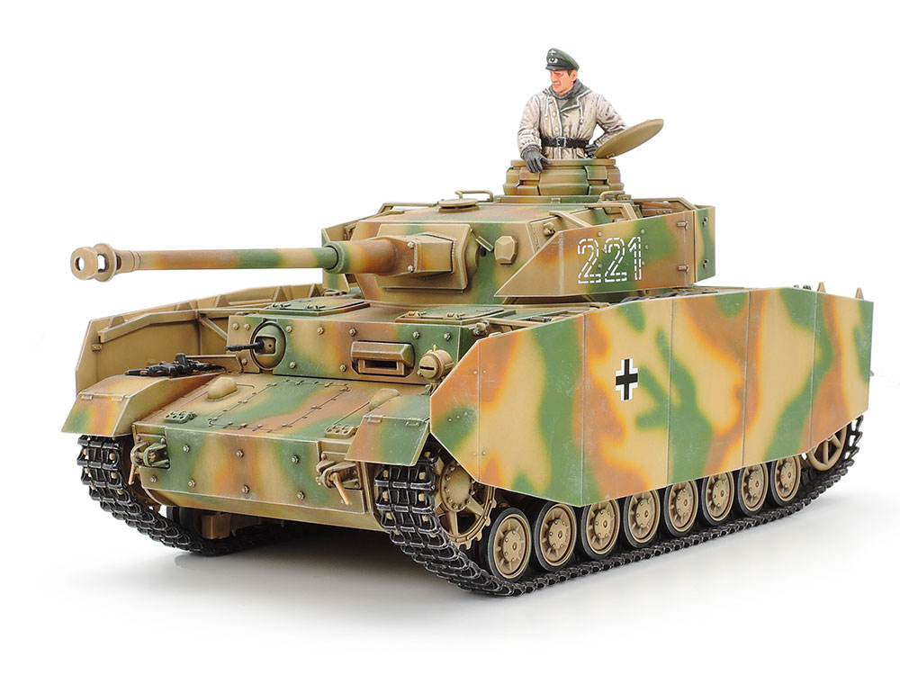 Tamiya 1/35 Model  German Army Panzer IV H type early type from Japan 1812 画像6