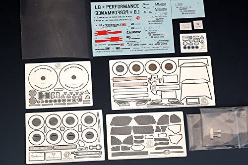 1/24 Aoshima Murcielago kit + HD LB-Works LP670 Wide Body Kit Set from JP 5636  画像4