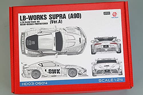 HOBBY DESIGN 1/24 Toyota Supra LB Works A90 Ver.A Resin Kit from JP 8349 画像2
