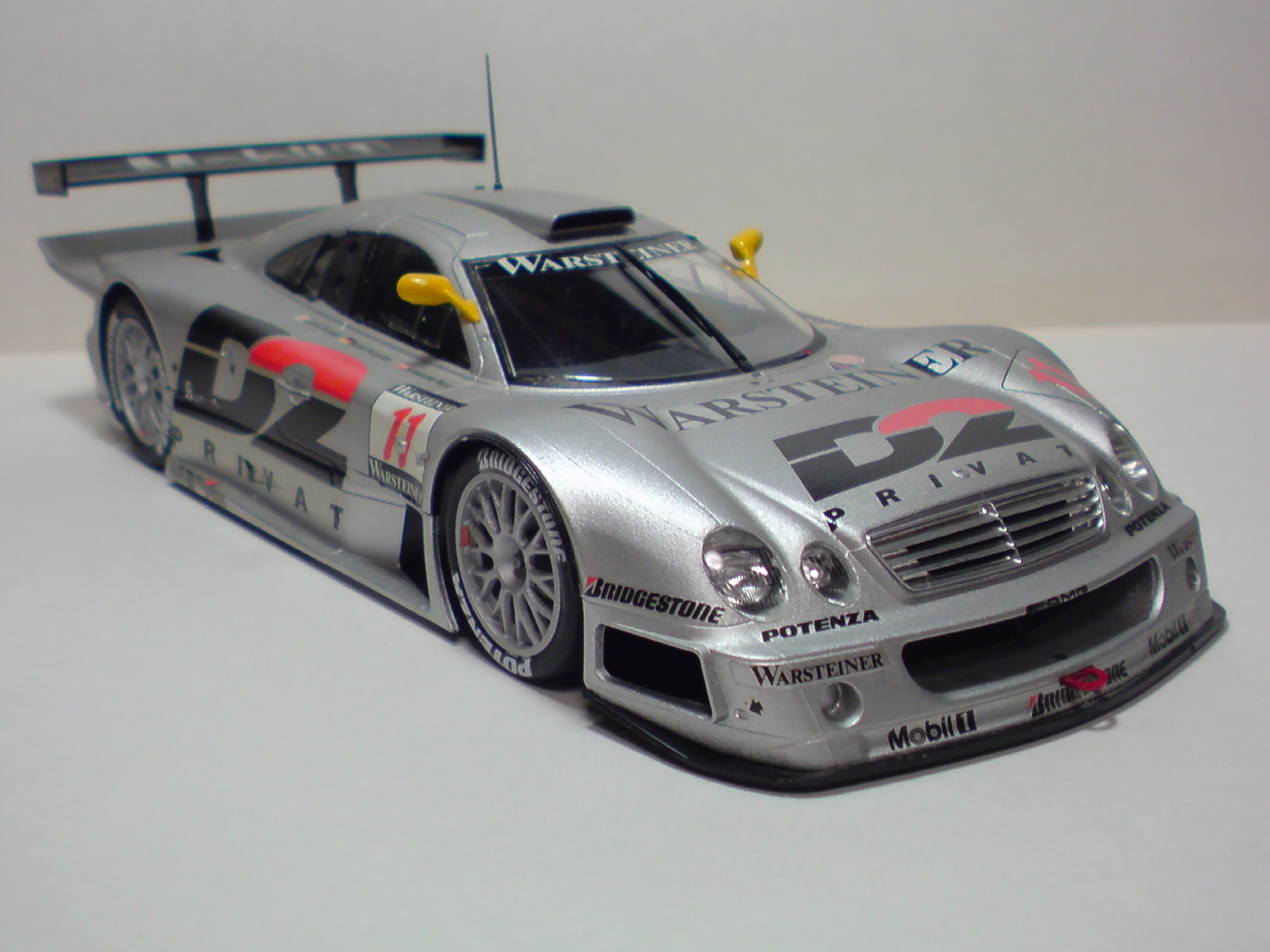 Rare kit Tamiya 1/24 model kit Mercedes CLK-GTR from Japan 11082 画像1