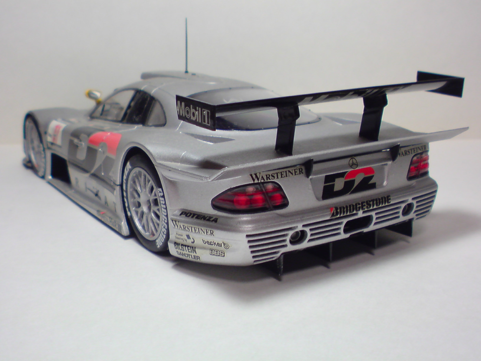 Rare kit Tamiya 1/24 model kit Mercedes CLK-GTR from Japan 11082 画像2