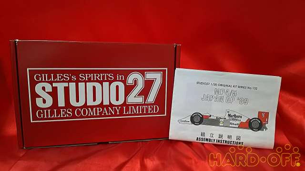  STUDIO27 1/20 Mclaren MP4/5 Japan GP 1989 Multimedia Kit from f10808  画像1