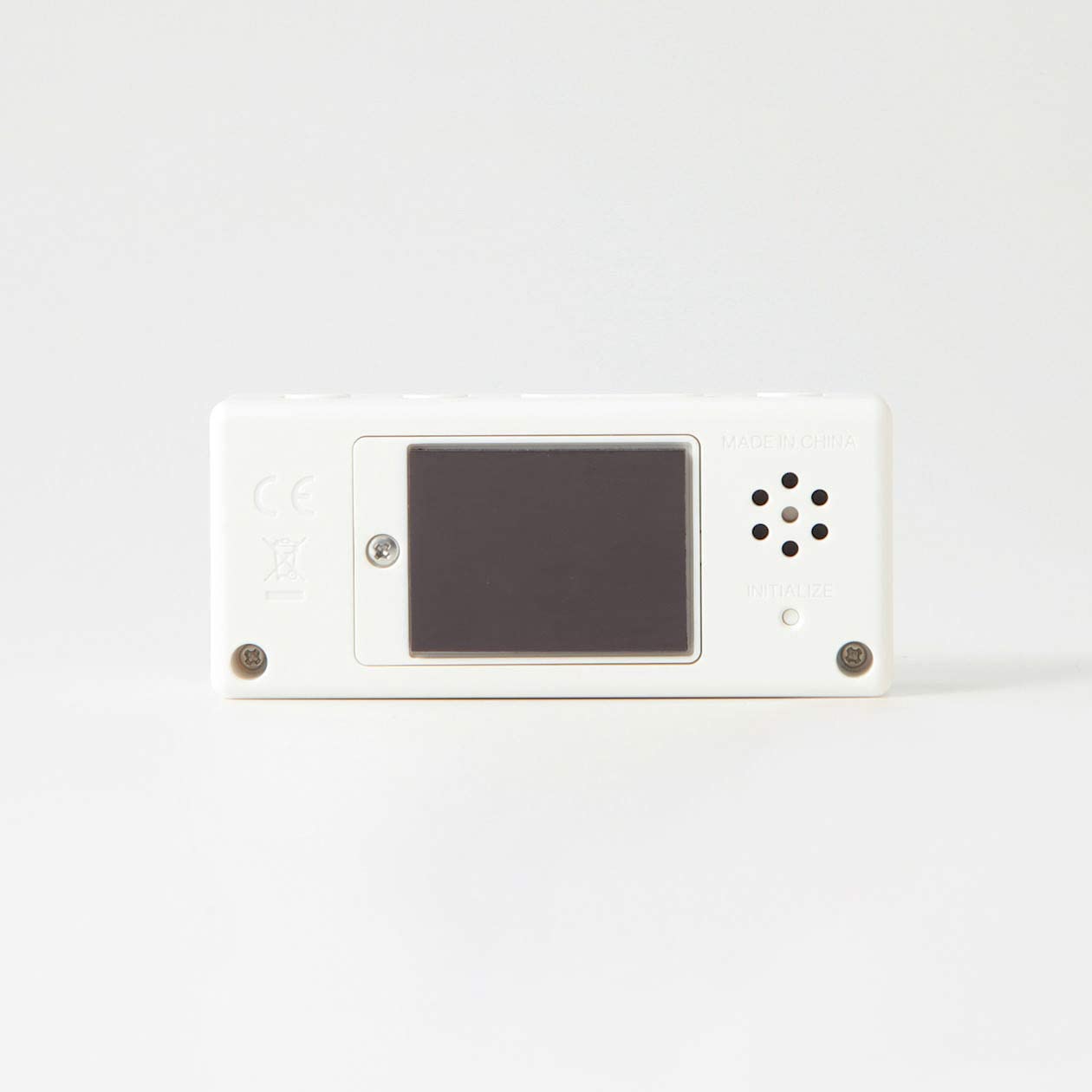 Muji digital Clock white small Japan Mechanical Moma Light Sensor FS 画像5