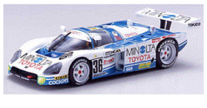Ebro 1/43 Minolta Tom's Toyota 88C Le Mans 1988 # 36 Finished product Japan 2943 画像2