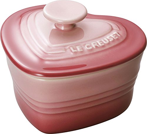 [Genuine] Le Creuset Heat Resistant Container Ramkan Damour Pink (with lid) 0770 画像1