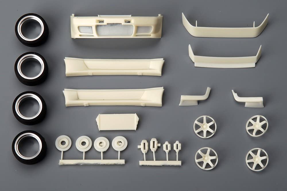 1/24 Tamiya Skyline GT-R R32 kit + Hobby Design R32 Aero detai Kit Set / 5640  画像3