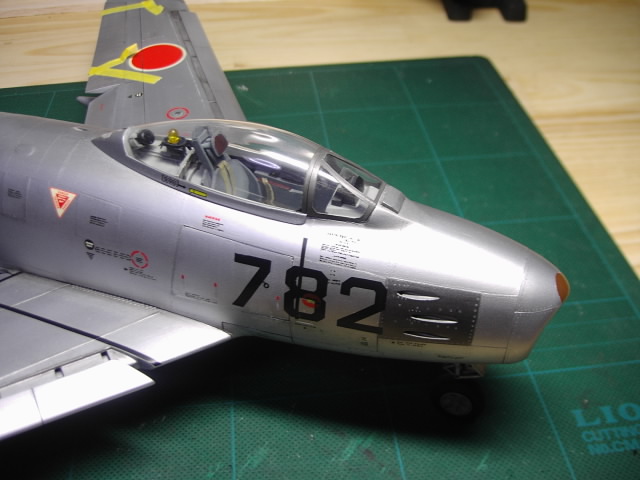 Rare Kit Hasegawa 1/32 Canadair Saber Mk.6 Black Tulip from Japan 3629 画像4
