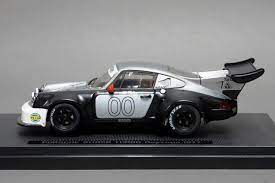 EBBRO1/43 Porsche 911 RSR Turbo Daytona 1977 Silver/Black Finished Product 10841 画像4