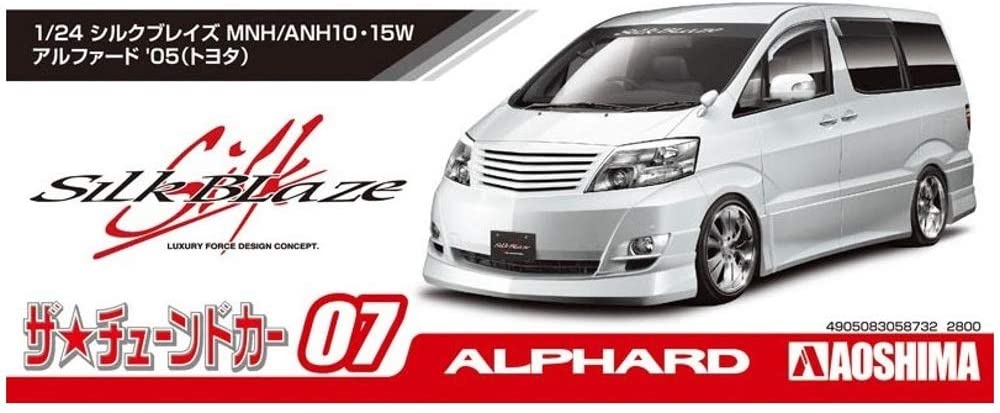 Aoshima 1/24 Model kit Toyota Silk Blaze MNH / ANH10 / 15W Alphard