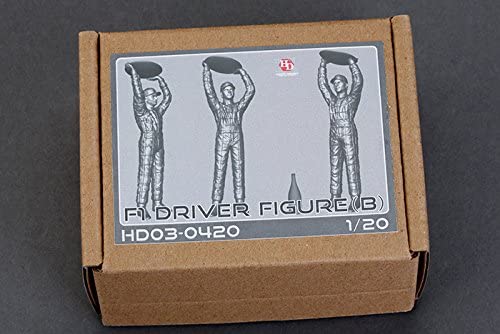 Hobby Design 1/20 Resin kit F1 Driver Figure (B) from Japan 5443 画像2