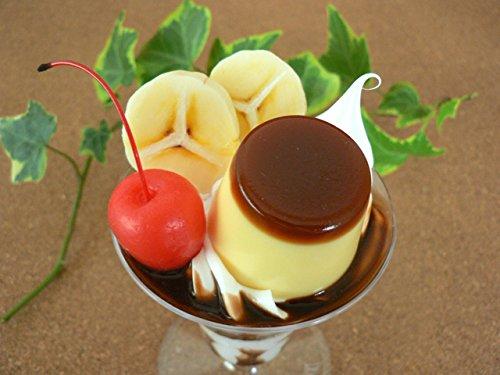 Food sample made by Japanese craftsmen Pudding banana parfait I can't eat 6999 画像1