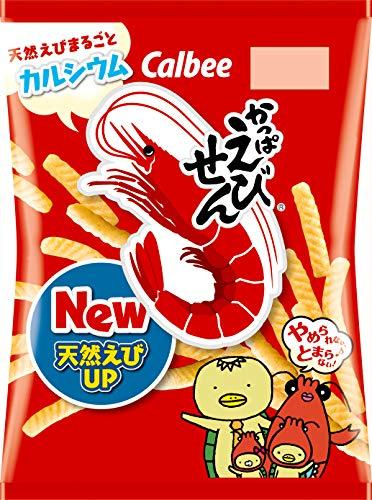 Japanese Popular snack Calbee Standard Kappa Ebisen 85g x 12 bags from JP 6634 画像1