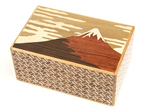 Japanese Wooden Puzzle Box 21 Steps Very Hard !! /Mt Fuji ...