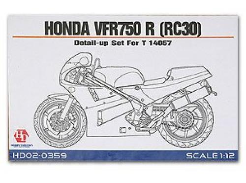 Hobby Design 1/12 Honda VFR750R RC30 Detail Up Set for Tamiya from Japan 5434 画像1