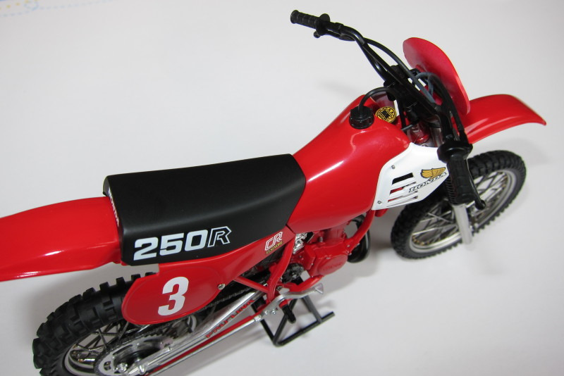 Rare kit Tamiya 1/12 Motorcycle Series No.11 Honda CR250R Motocrosser / JP 8520 画像3