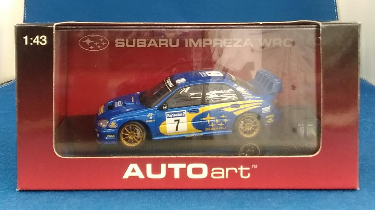 SP sale AUTOart 1/43 Subaru New Age IMPREZA WRC 2003 ♯7 from Japan f10937 画像1