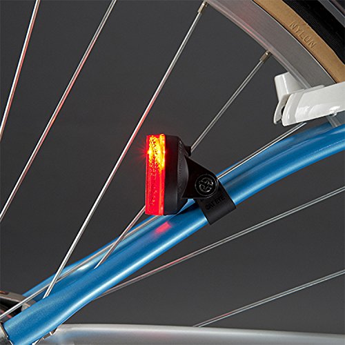 Cat Eye Automatic Blinking Tail Light Black Rear Light Red Led For Bicycle Ebay