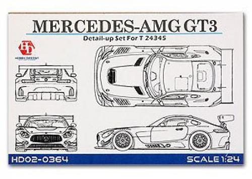 Hobby Design 1/24 Mercedes Benz AMG GT3 Etching Parts Set for Tamiya Jp 5368 画像1