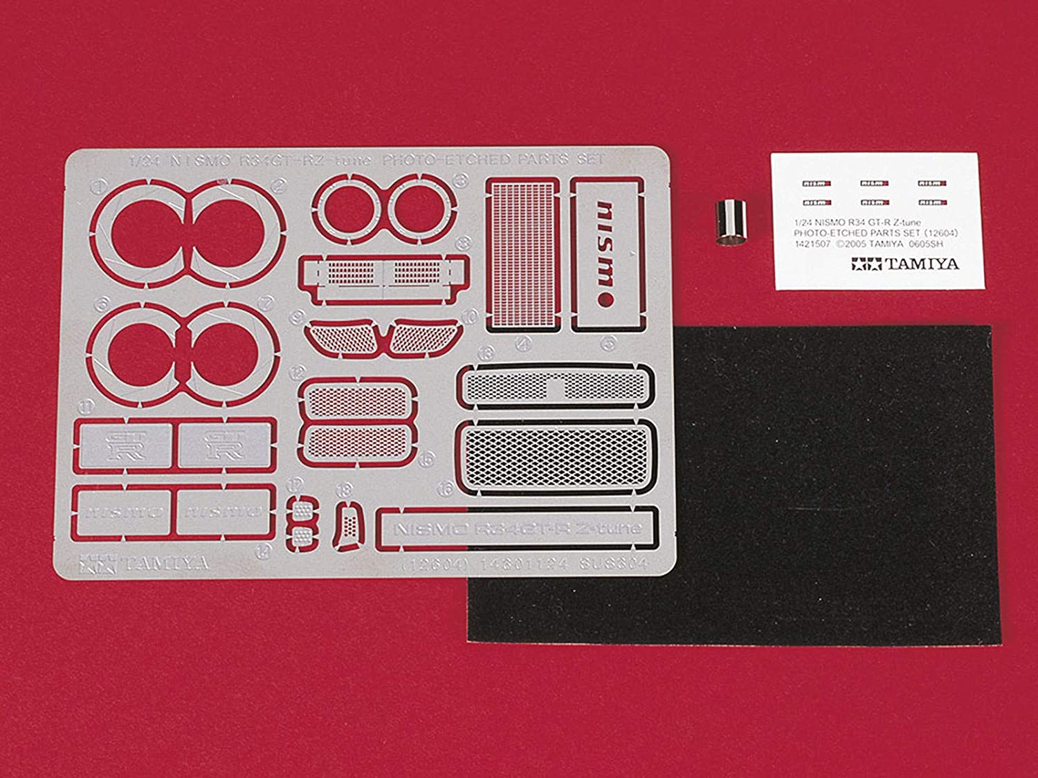 Tamiya 1/24 NISMO R34 GT-R Z Tune Etching Parts Set from Japan 3461 画像2