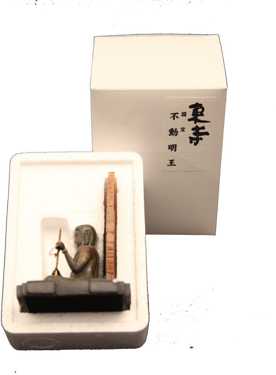 Toji Genuine 不動明 FUDOUMYOU Miniature Buddha Statue Synthetic resin H5inc / 7611  画像5