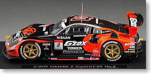 EBBRO 1/43 G'ZOX Hasemi Nissan Z Super GT2005 #3 Finished Product from JP 10916 画像1