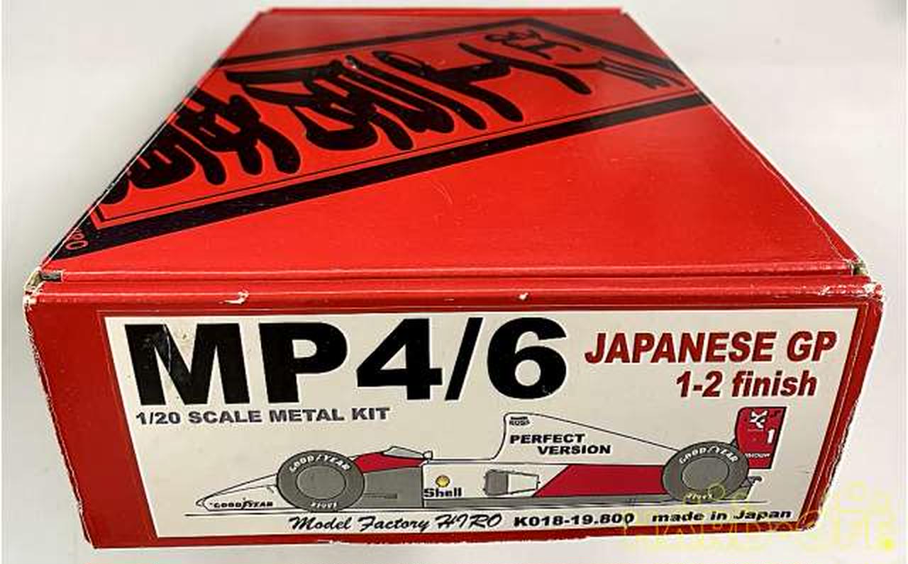 Model Factory Hiro 1/20 McLaren MP4/6 Japan GP resin kit from Japan f10807 画像1