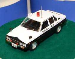 Aoshima 1/24 model kit Toyota E70 Corolla sedan early model police car Jp 4862 画像2