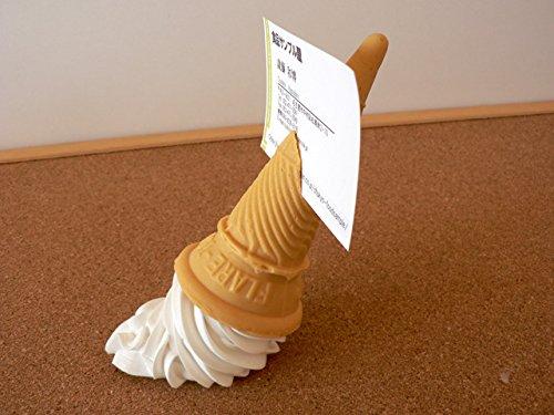 Food sample made by Japanese craftsmen Card stand soft ser I can't eat / JP 6998 画像2