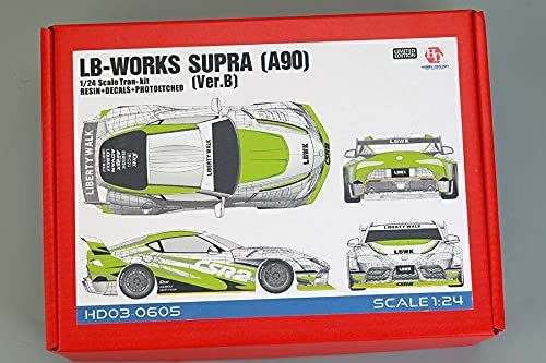 HOBBY DESIGN 1/24 Toyota Supra LB Works A90 Ver.B Resin Kit from JP 8350 画像2