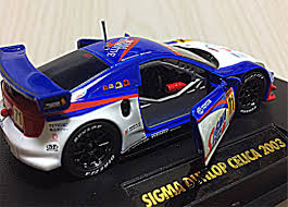 Tamiya 1/64 Collector's Club Sigma DUNLOP Celica 2003 Finished Product 9218  画像3