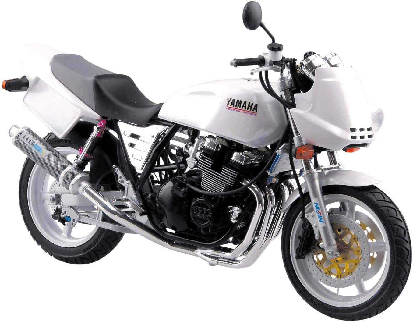 Aoshima 1/12 model kit Yamaha XJR400S with custom parts from Japan 5292 画像3