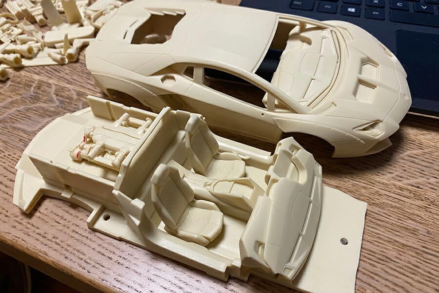 Hobby Design 1/24 Resin Full Model Kit LB Works Aventador ver.2.0 from JP 11796  画像3