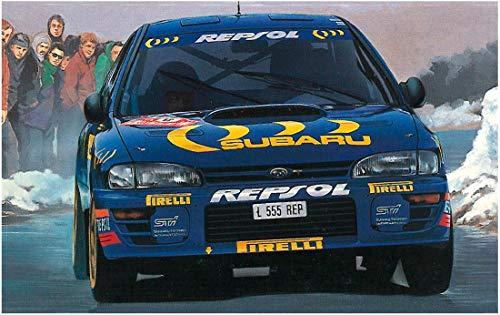Rare Kit Model Hasegawa 1/24 Subaru Impreza 1994 RAC / 1995 Monte Carlo Jp 3755 画像1