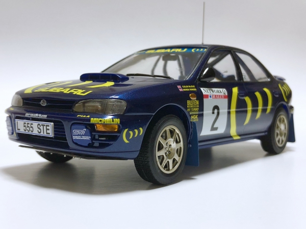 Rare Kit Model Hasegawa 1/24 Subaru Impreza 1994 RAC / 1995 Monte Carlo Jp 3755 画像5