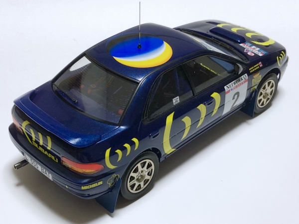 Rare Kit Model Hasegawa 1/24 Subaru Impreza 1994 RAC / 1995 Monte Carlo Jp 3755 画像6